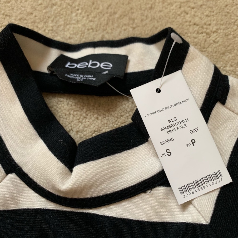 Striped Crop Top | NWT - Picture 2 of 6
